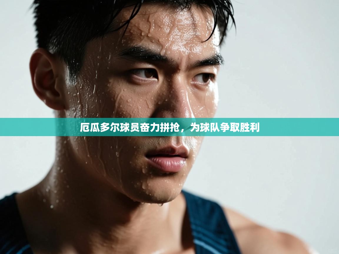 厄瓜多尔球员奋力拼抢，为球队争取胜利